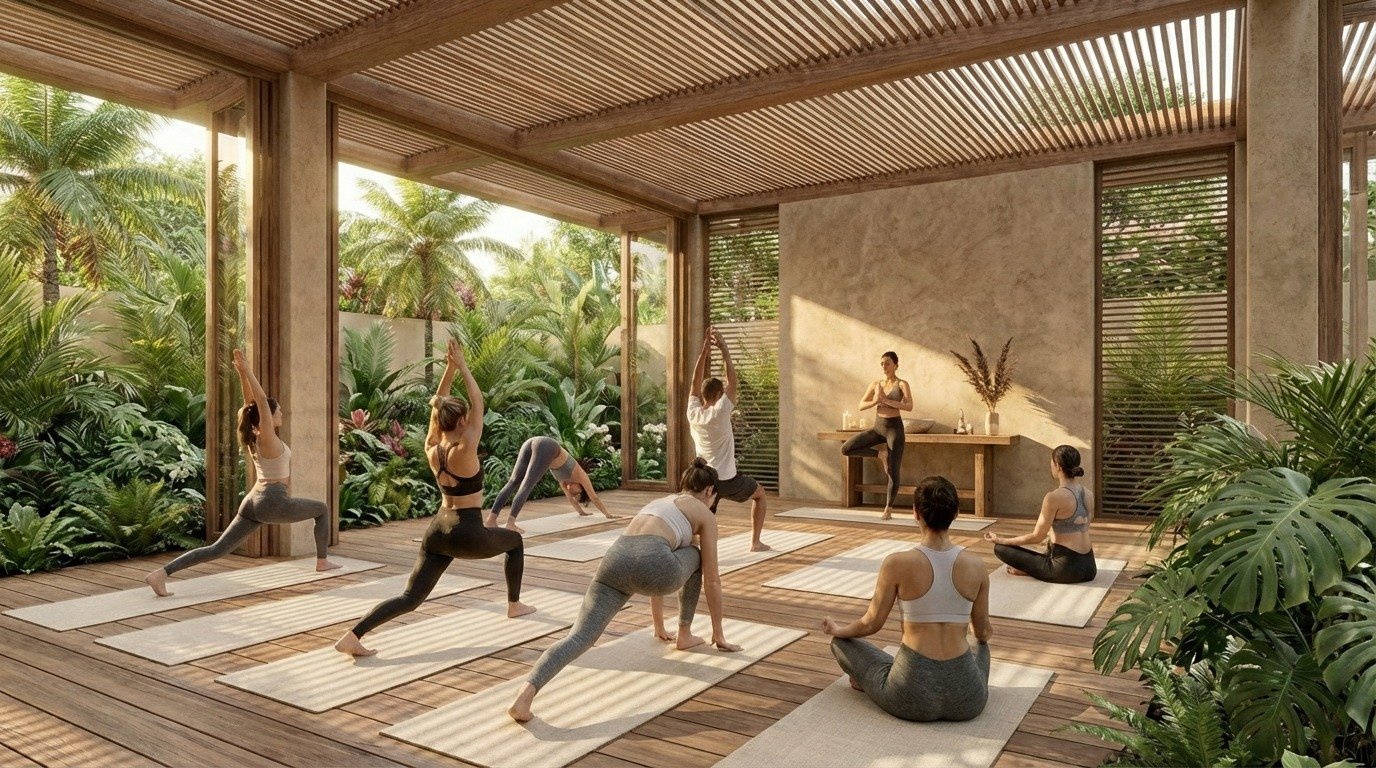 Deck de yoga